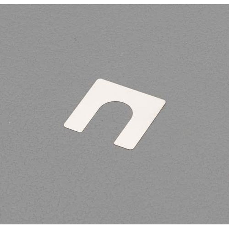 エスコ EA440YA-1 20x20x1.0mmベース用シム(ステンレス製) 1個（ご注文単位1個）【直送品】