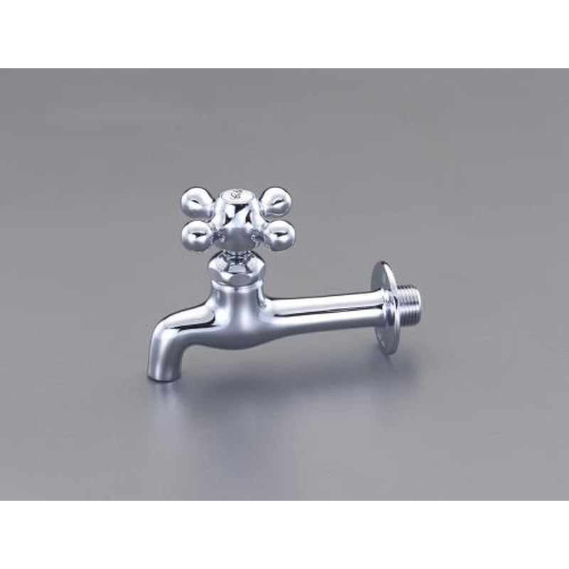 エスコ EA468BC-1 PJ1/2”胴長横水栓 1個（ご注文単位1個）【直送品】