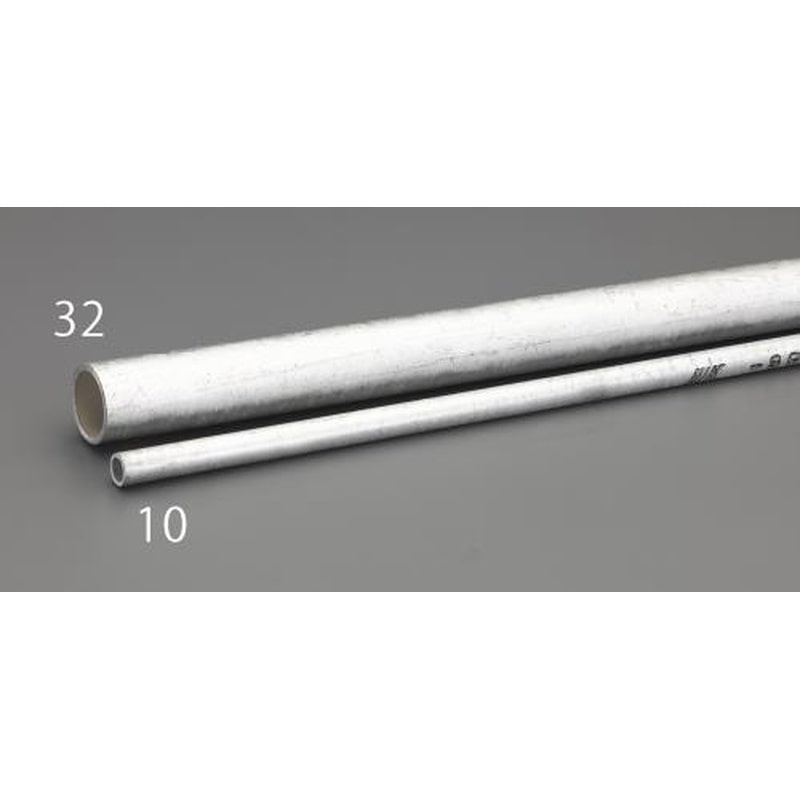 エスコ EA469BA-25 25A/2.0m配管用炭素鋼管(SGP管) 1個（ご注文単位1個）【直送品】