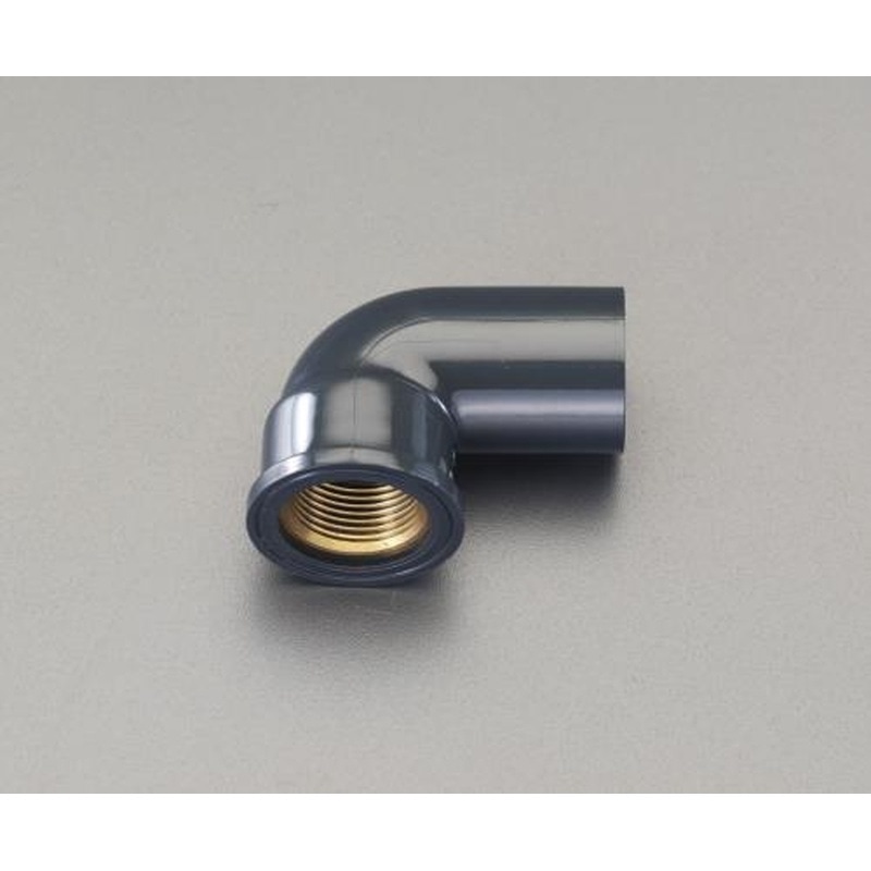 エスコ EA471EB-25 #25給水栓エルボ［HI-VP] 1個（ご注文単位1個）【直送品】