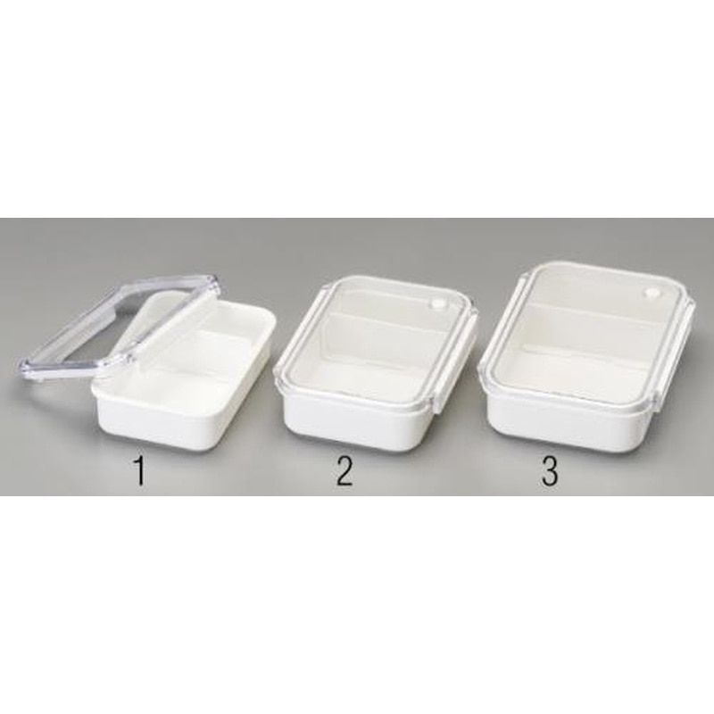 エスコ EA508TJ-1 164x124x52mm/0.49L密閉保存容器 1個（ご注文単位1個）【直送品】