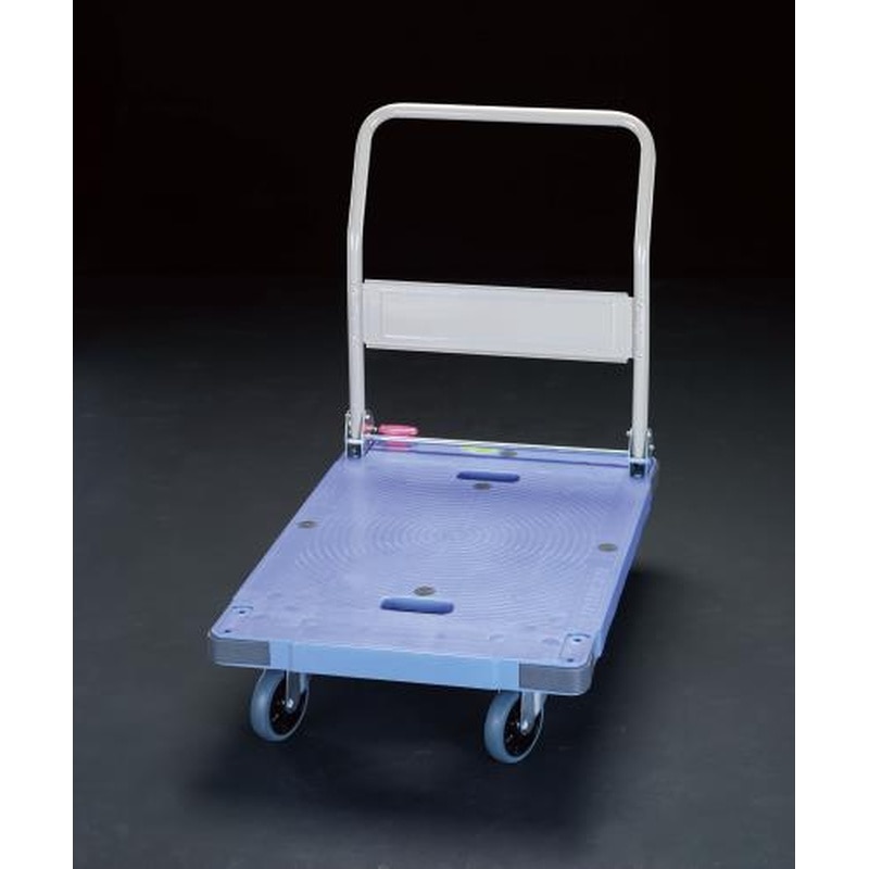 エスコ EA520B-43 900x600mm/300kg運搬車(足踏みブレーキ付) 1個(ご注文単位1個)【直送品】