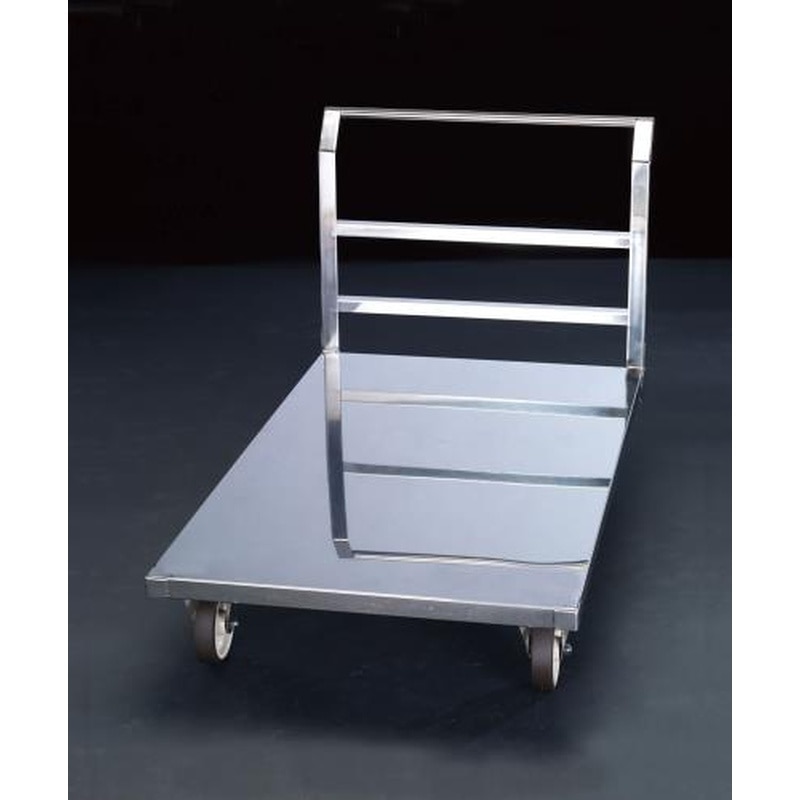 エスコ EA520BS-1 900x600mm/500kg運搬車(ステンレス製) 1個(ご注文単位1個)【直送品】