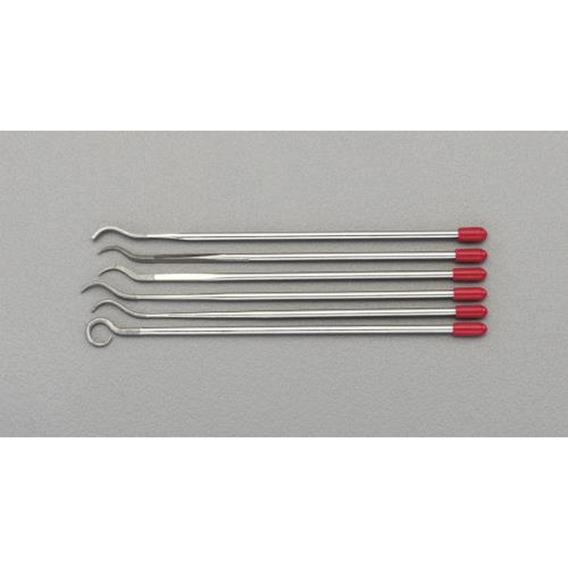 エスコ EA521S-6 140mmダイヤモンド鏝やすり(片鏝/6本組) 1個（ご注文単位1個）【直送品】