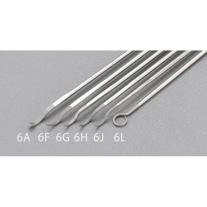 エスコ EA521S-6G 140mmダイヤモンド鏝やすり(片鏝・角/金型用) 1個（ご注文単位1個）【直送品】