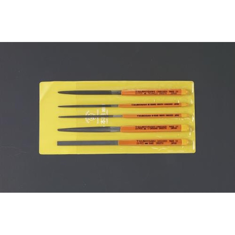 エスコ EA521TA-5G 200mmやすり(5種・5本組/細目) 1個(ご注文単位1個)【直送品】