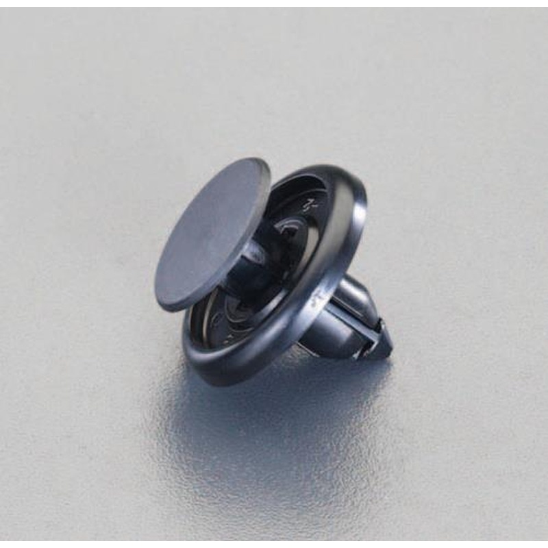 エスコ EA527CP-102 1.0-2.0mm/φ7.0mmプッシュリベットクリップ(10個) 1個（ご注文単位1個）【直送品】