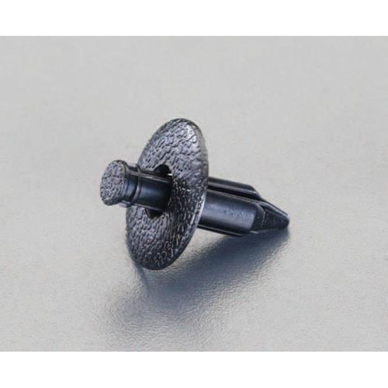 エスコ EA527CP-104 3.5mm/φ6.0mmプッシュリベットクリップ(10個) 1個（ご注文単位1個）【直送品】