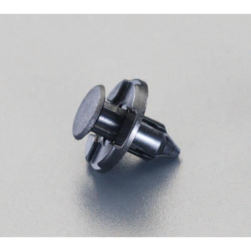 エスコ EA527CP-107 1.5-3.0mm/φ8.0mmプッシュリベットクリップ(10個) 1個（ご注文単位1個）【直送品】