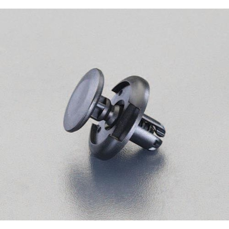 エスコ EA527CP-112 1.5-4.0mm/φ8.0mmプッシュリベットクリップ(10個) 1個（ご注文単位1個）【直送品】