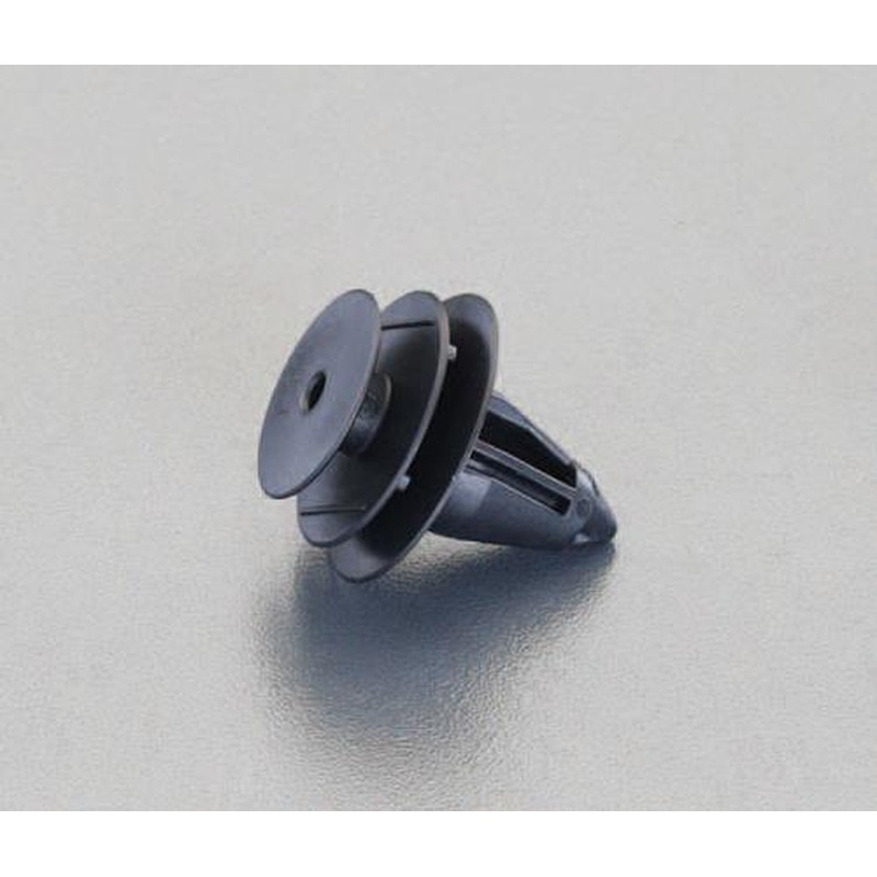 エスコ EA527CP-122 1.0-2.0mm/φ8.0mmプッシュリベットクリップ(10個) 1個（ご注文単位1個）【直送品】