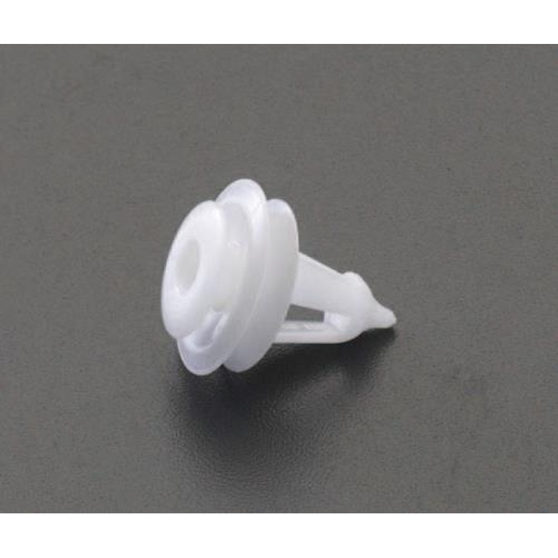 エスコ EA527CP-124 0.8-1.0mm/φ8.0mmプッシュリベットクリップ(10個) 1個（ご注文単位1個）【直送品】