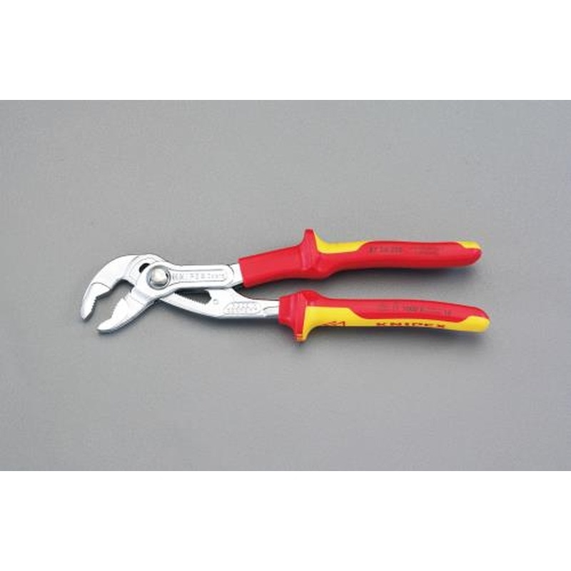 エスコ EA531EL-250 2”/250mmウォーターポンププライヤー(絶縁) 1個（ご注文単位1個）【直送品】