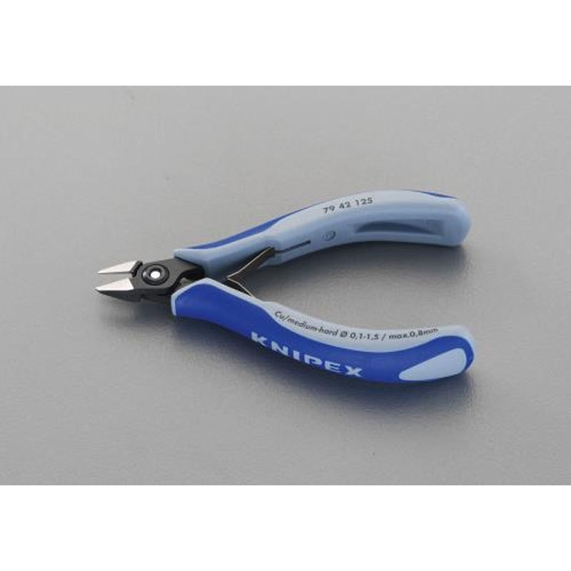 エスコ EA535kg-6 125mm精密用ニッパー(グリップ・バネ付) 1個（ご注文単位1個）【直送品】