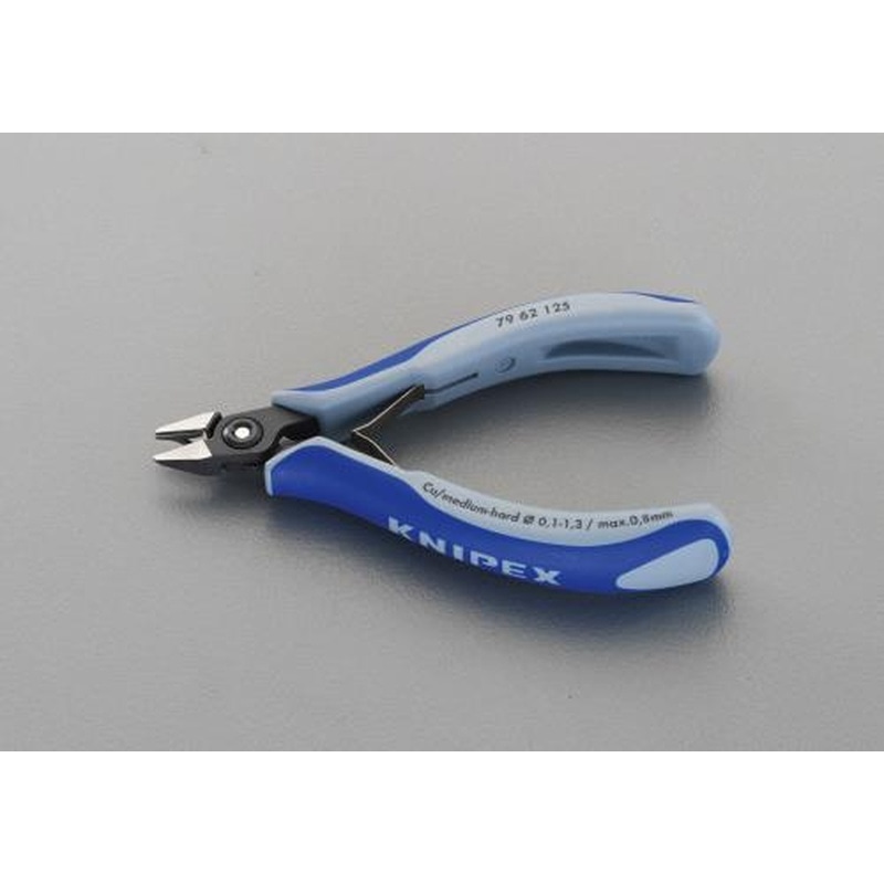 エスコ EA535kg-8 125mm精密用ニッパー(グリップ・バネ付) 1個（ご注文単位1個）【直送品】