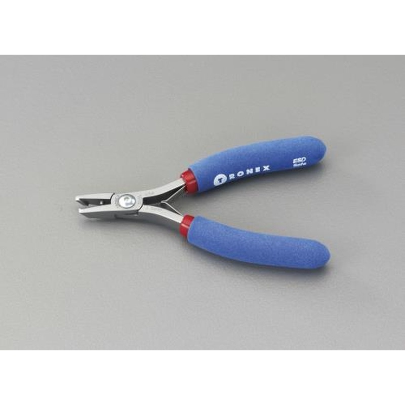 エスコ EA535TT-2 120mmスタンドオフ付ニッパー(フラッシュ/ESD) 1個（ご注文単位1個）【直送品】