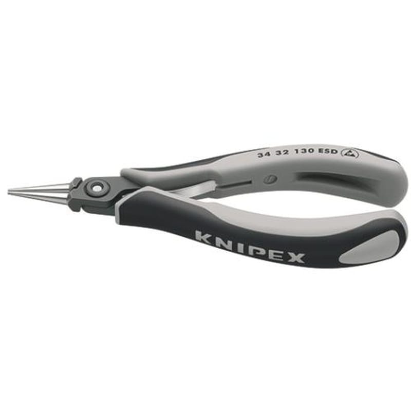 エスコ EA537KV-3 135mm精密用プライヤー(ESD/丸) 1個(ご注文単位1個)【直送品】