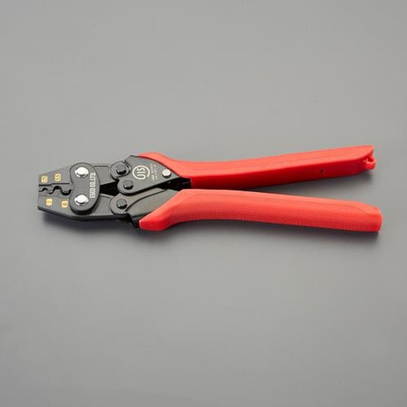 エスコ EA538JE 1.25-8.0m㎡圧着ペンチ(裸端子用) 1個（ご注文単位1個）【直送品】