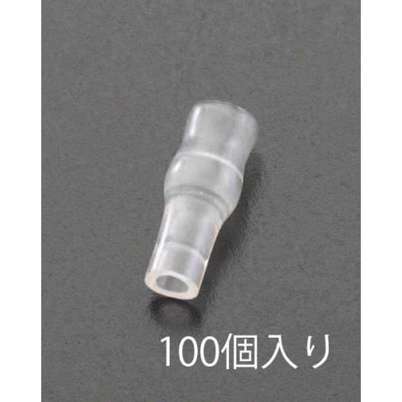 エスコ EA538RA-33[自動車用]絶縁スリーブ(100個) 1個（ご注文単位1個）【直送品】