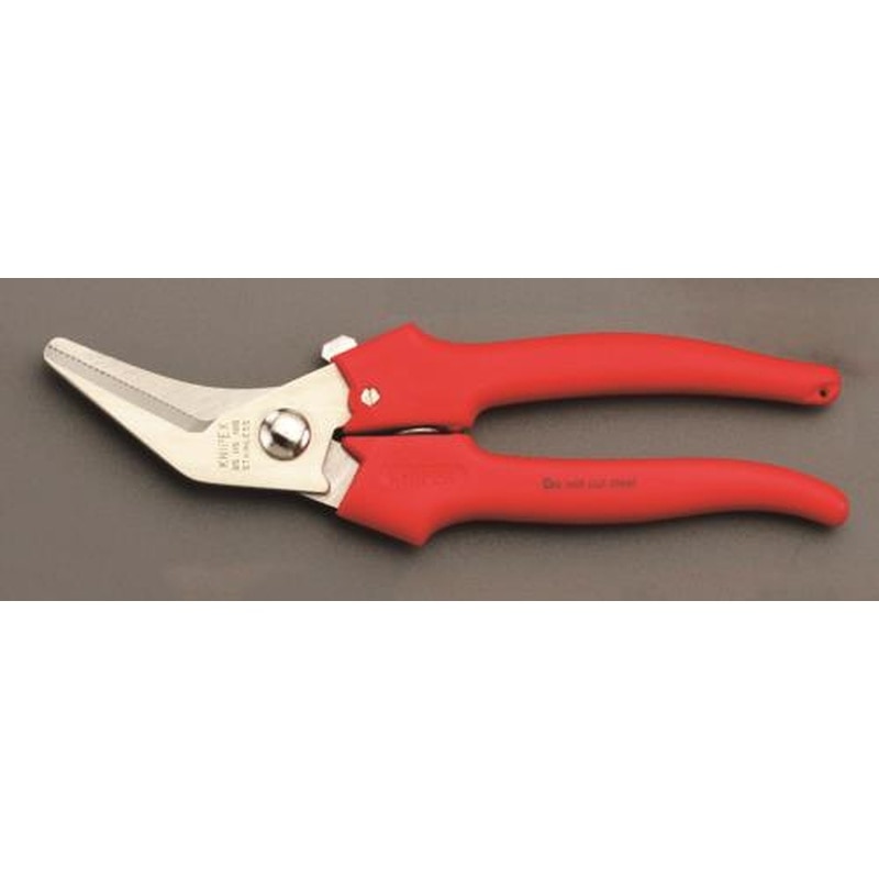 エスコ EA540E-20 185mmはさみ・万能(バネ付・アングル/ステンレス製) 1個(ご注文単位1個)【直送品】