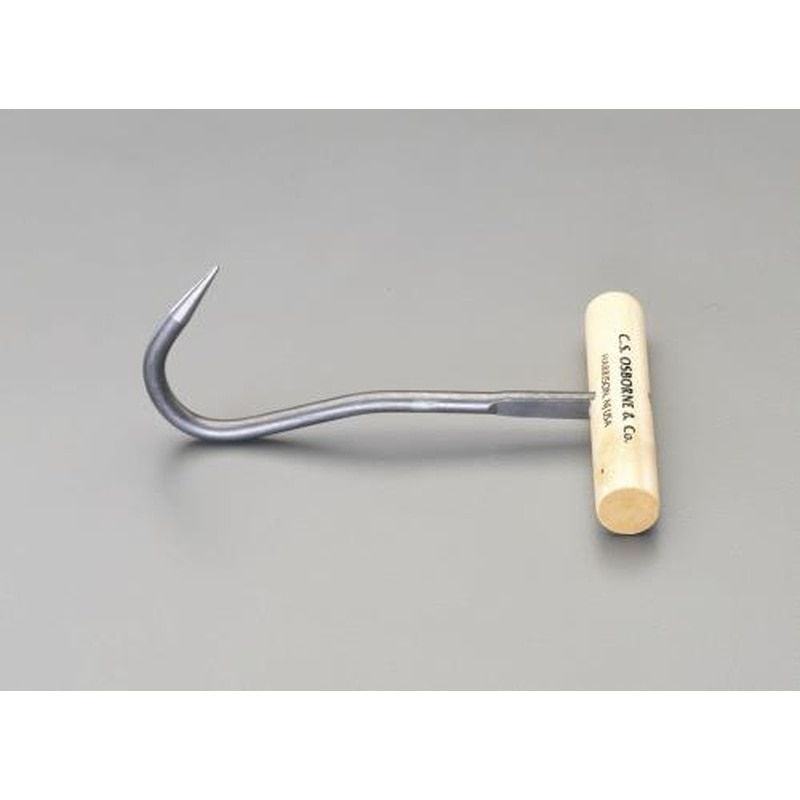 エスコ EA566AZ-200 200mm手かぎ 1個（ご注文単位1個）【直送品】