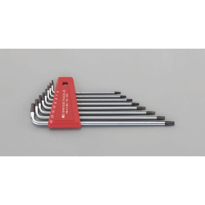 エスコ EA573MJ-108 T6-T25/8本組［BoreTorx]キーレンチ 1個（ご注文単位1個）【直送品】