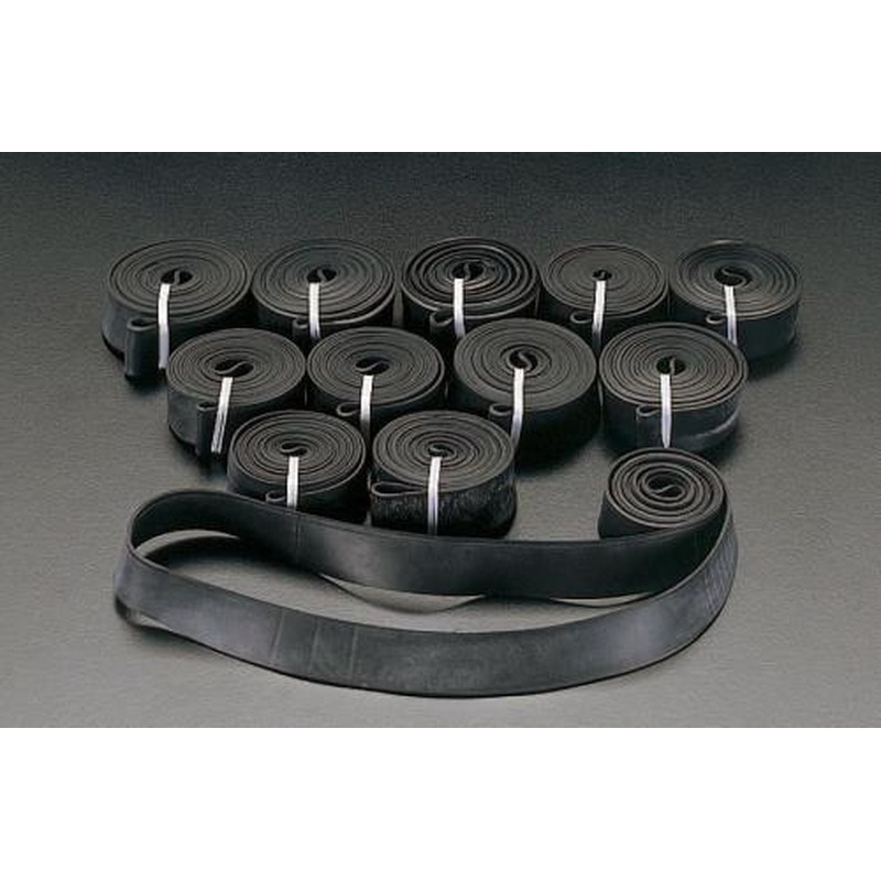 エスコ EA628WL-9 22x450mm平ゴムロープ(12本) 1個（ご注文単位1個）【直送品】