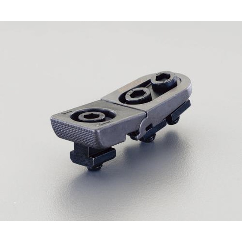 エスコ EA637KB-14 呼14/M12/16-25mmフラットクランプ 1個（ご注文単位1個）【直送品】