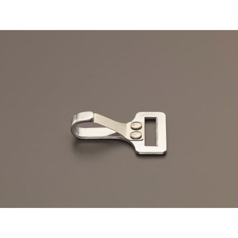 エスコ EA638FL-25 25.4mmストラップフック(ステンレス製) 1個(ご注文単位1個)【直送品】