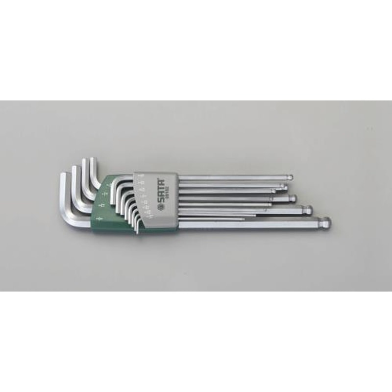 エスコ EA683BB 1/16”-3/8”12本組［BallHexagon]キーレンチ 1個（ご注文単位1個）【直送品】