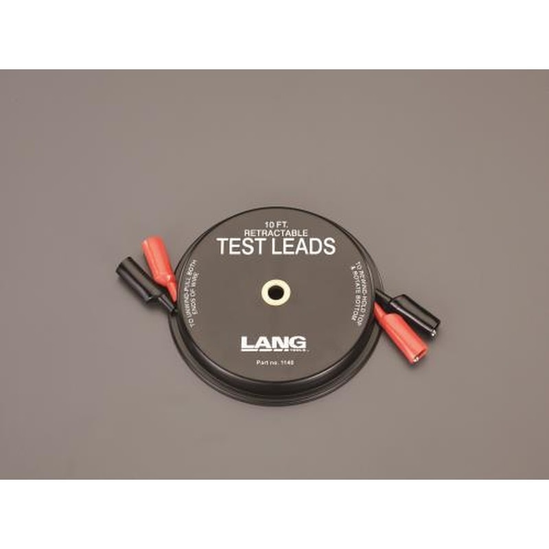 エスコ EA707CJ-3 3.0mテストリード(巻取り式) 1個（ご注文単位1個）【直送品】