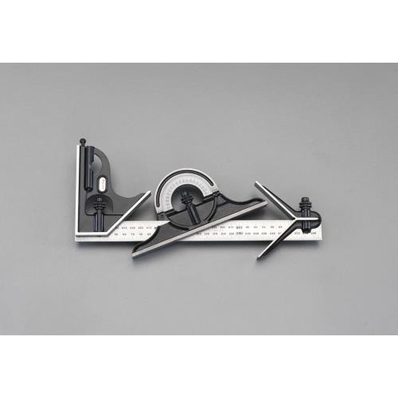 エスコ EA719AG-300 300mmコンビネーションスクエアー 1個（ご注文単位1個）【直送品】