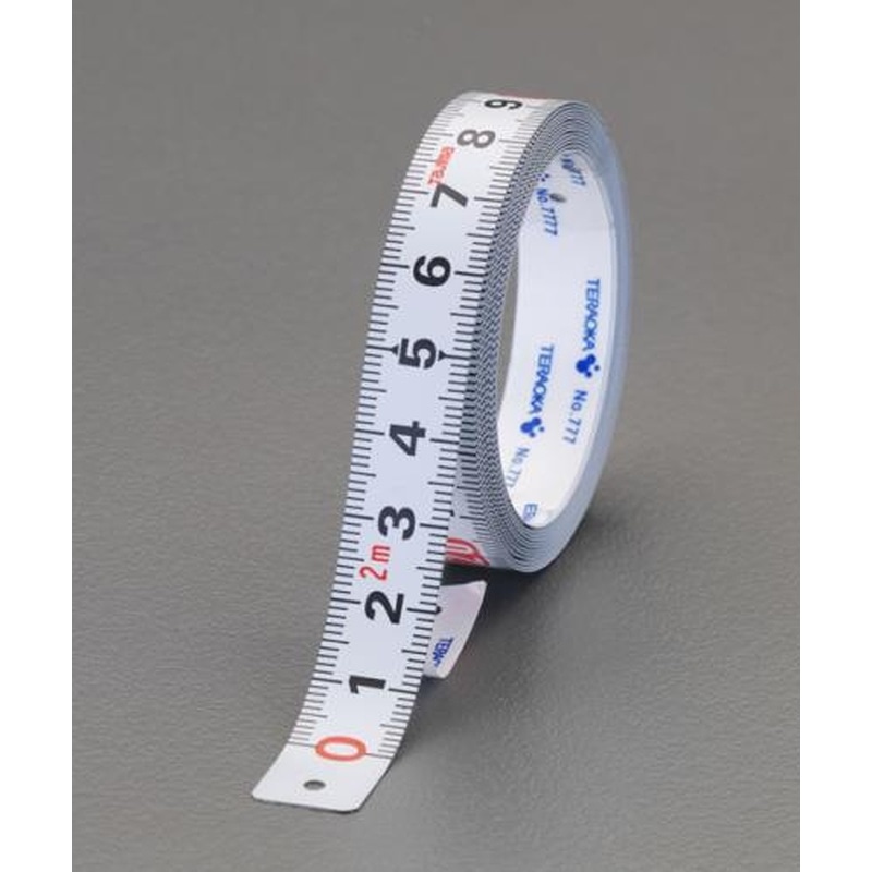 エスコ EA720JR-1 13mmx1.0mメジャー(スチールテープ/粘着付) 1個(ご注文単位1個)【直送品】