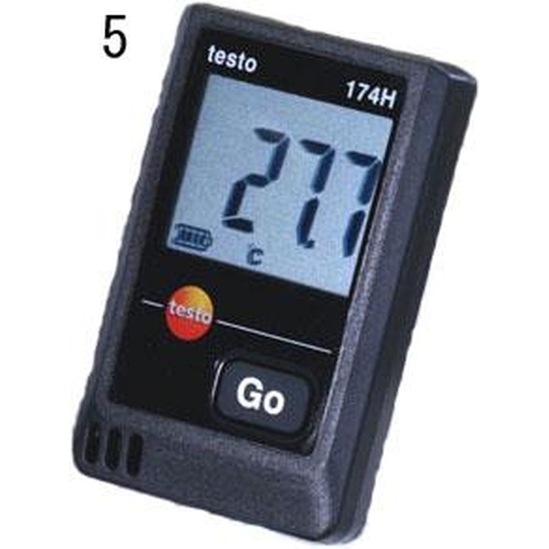 エスコ EA742GC-5[EA742GC-6用]温湿度データロガー(本体追加用) 1個（ご注文単位1個）【直送品】