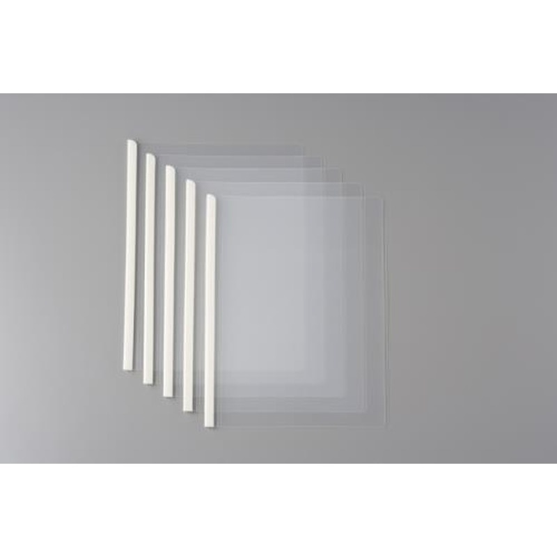 エスコ EA762CB-20 A4レポートカバー(スライド式)［5冊] 1個（ご注文単位1個）【直送品】