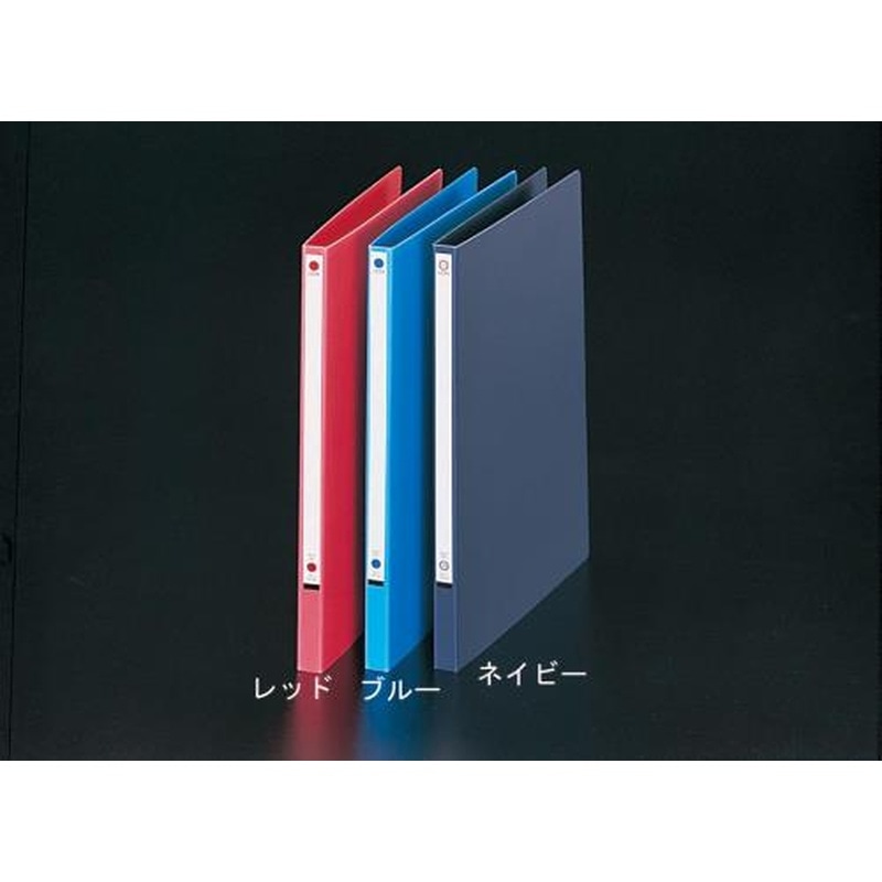 エスコ EA762CF-41B A4/S型パームファイル(赤) 1個（ご注文単位1個）【直送品】