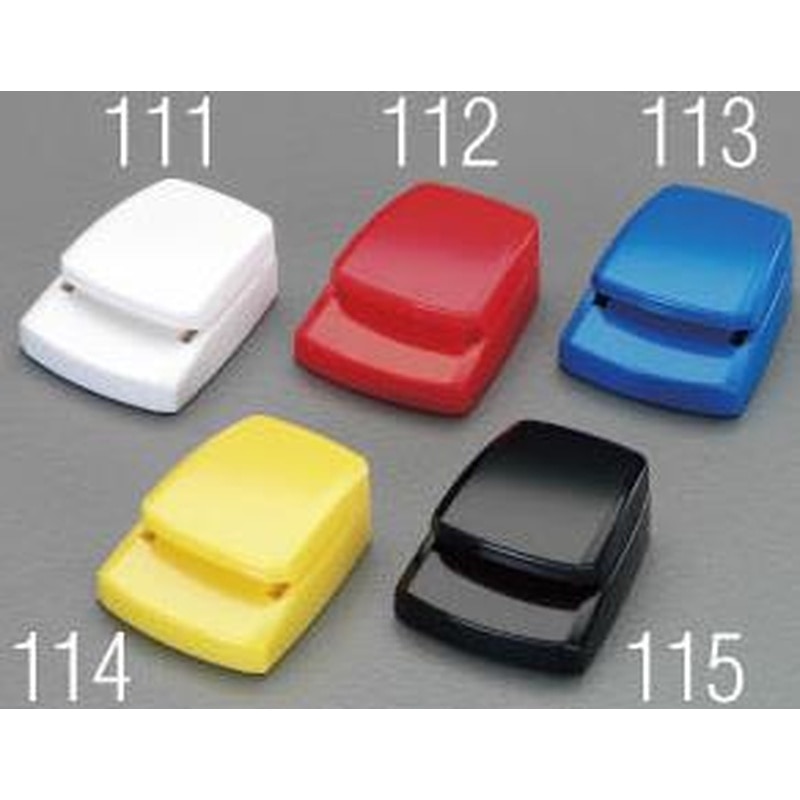 エスコ EA762FG-113 18x45x35mmクリップ(マグネット付/青) 1個（ご注文単位1個）【直送品】
