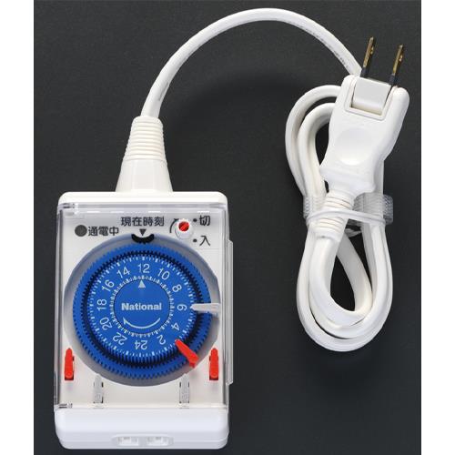 エスコ EA763A-9 AC100V/1.0m タイマー(繰り返し) 1個 （ご注文単位1個）【直送品】