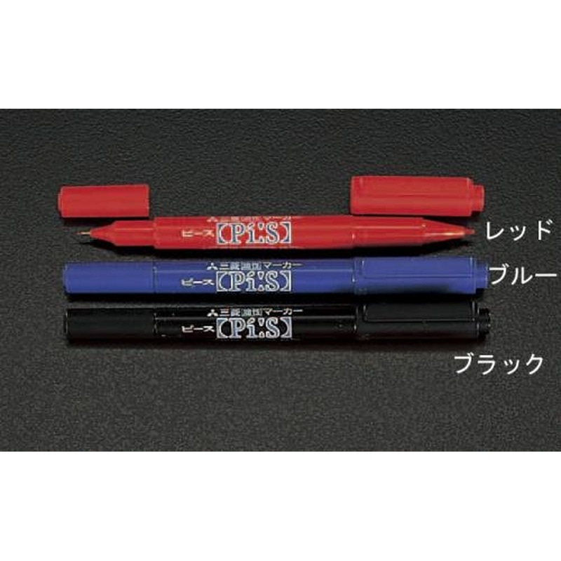 エスコ EA765MJ-31B[赤/細字]油性マーカー 1個（ご注文単位1個）【直送品】