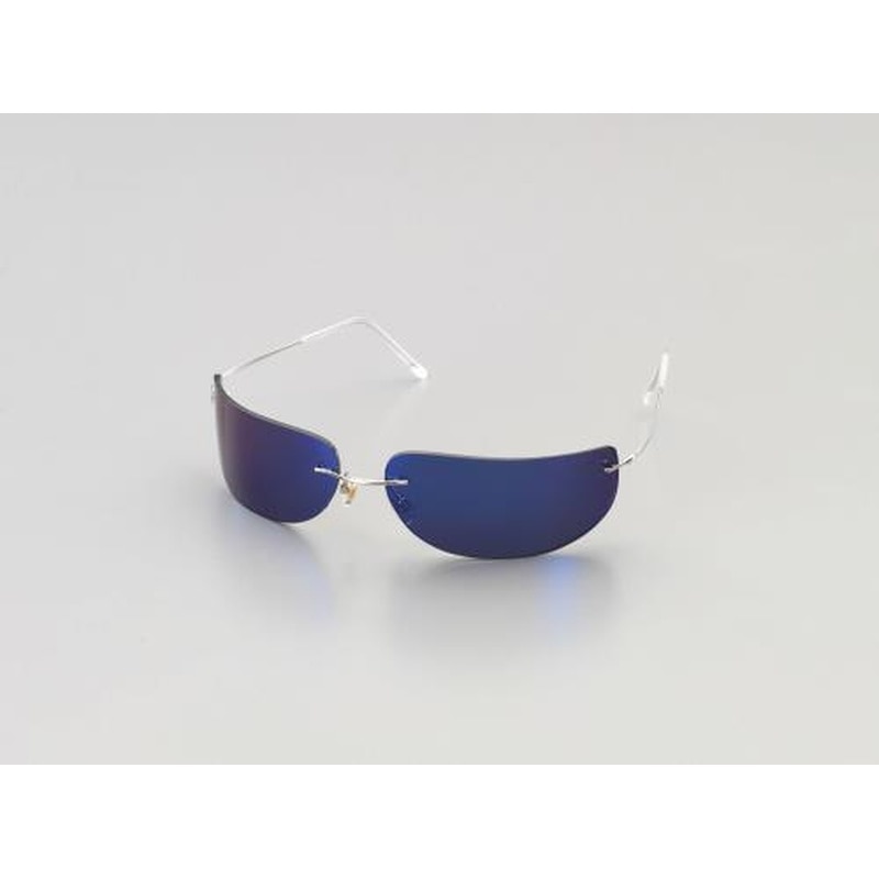 エスコ EA800cm-4 保護めがね(ブルー) 1個（ご注文単位1個）【直送品】