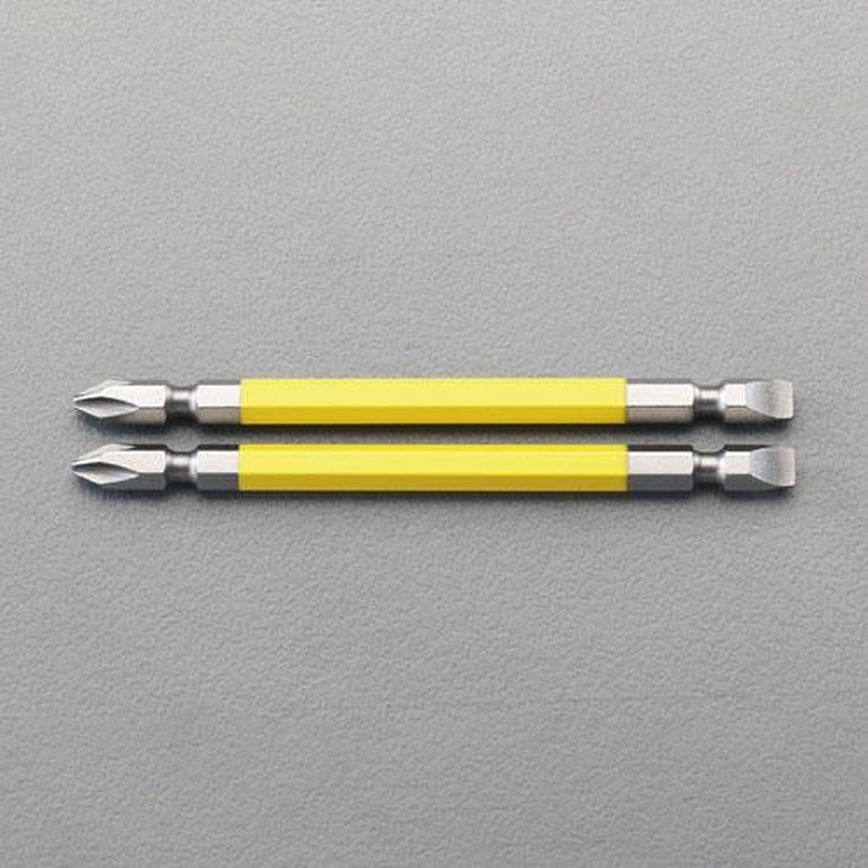 エスコ EA813AA-63 #2/6.0x110mm［＋-]カラービット(2本組) 1個（ご注文単位1個）【直送品】