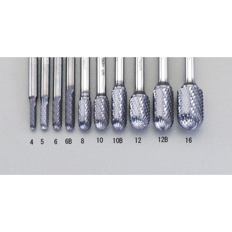 エスコ EA819VB-6 6x19mm/6mm軸［Coated]超硬バー 1個（ご注文単位1個）【直送品】