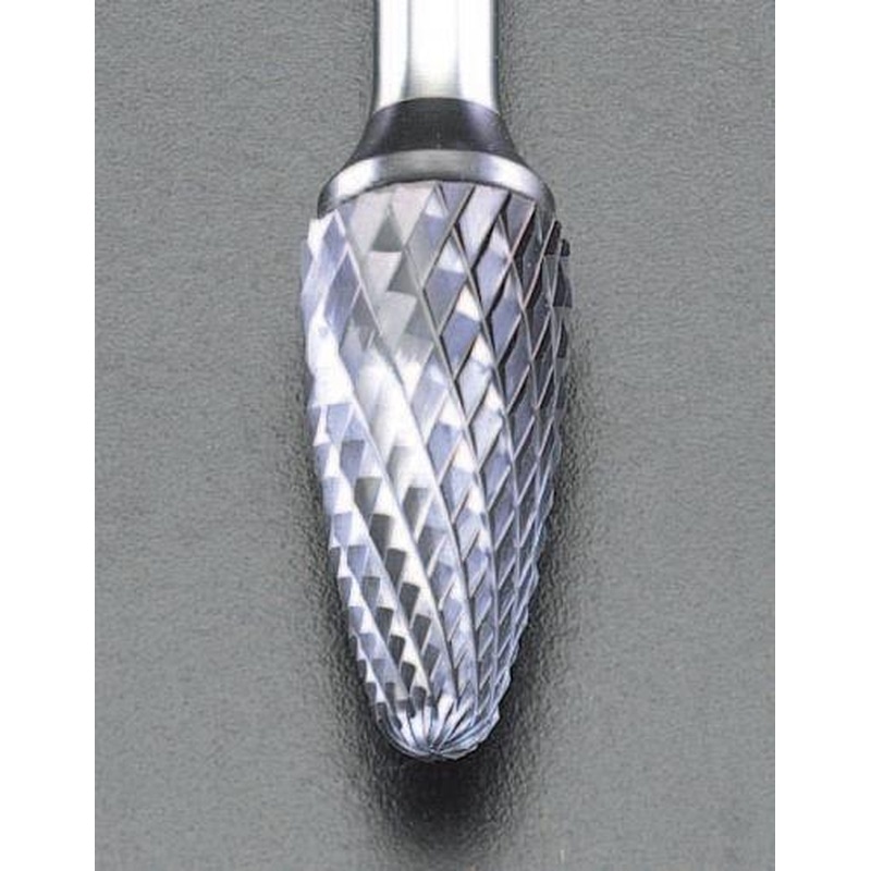 エスコ EA819VE-212 12x25mm/6mm軸［Coated]超硬バー(重作業用) 1個（ご注文単位1個）【直送品】