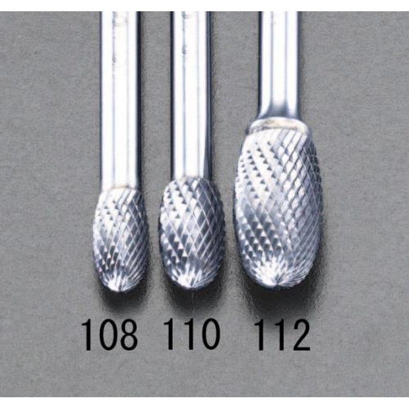 エスコ EA819VG-108 8x13mm/6mm軸［Coated]超硬バー 1個（ご注文単位1個）【直送品】