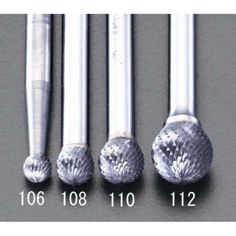 エスコ EA819VH-106 6x5.4mm/6mm軸［Coated]超硬バー 1個（ご注文単位1個）【直送品】