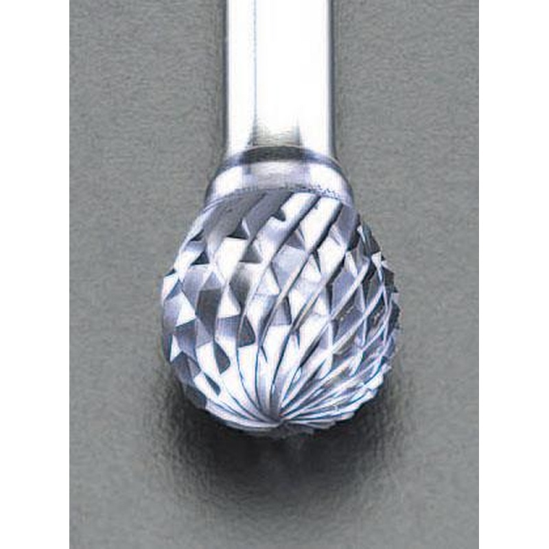 エスコ EA819VH-212 12x10.8mm/6mm軸［Coated]超硬バー(重作業) 1個（ご注文単位1個）【直送品】