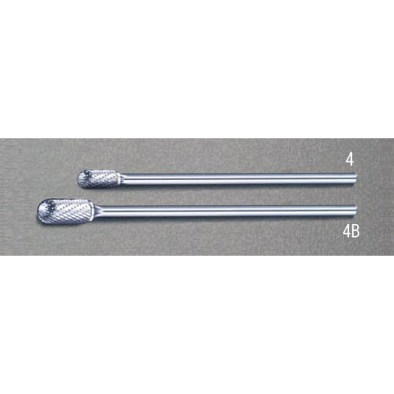 エスコ EA819VL-4B 12x25x175mm/6mm軸［Coated]超硬バー 1個（ご注文単位1個）【直送品】