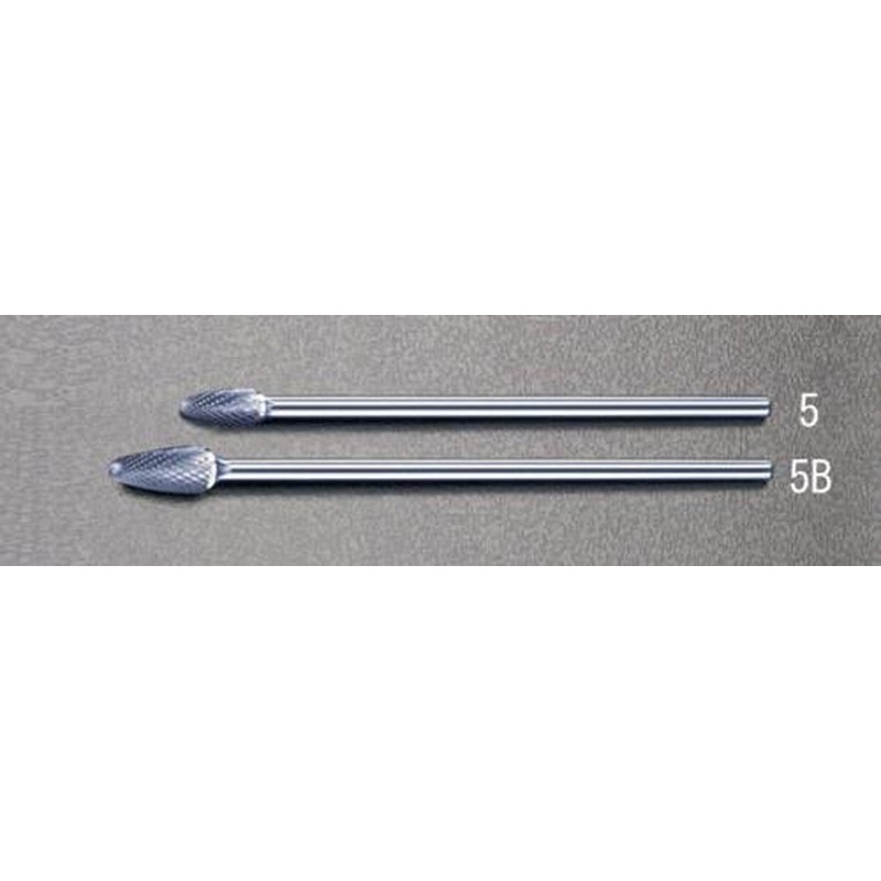 エスコ EA819VL-5B 12x25x175㎜/6mm軸［Coated]超硬バー 1個（ご注文単位1個）【直送品】