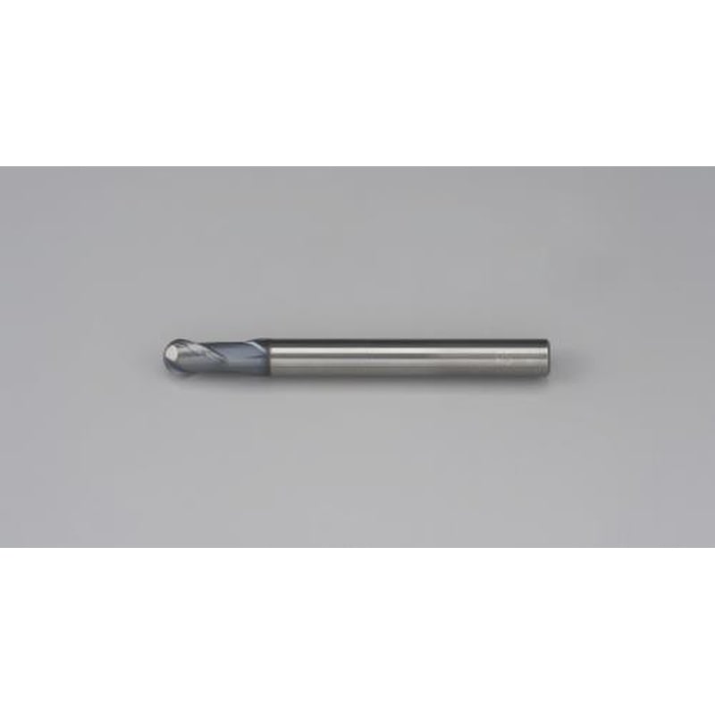 エスコ EA824RE-2.5 2.5x60mmエンドミル(TiAlNcoat/超硬・ボール) 1個（ご注文単位1個）【直送品】