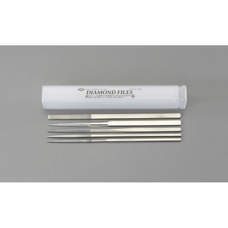 エスコ EA826SC-5 185mm/#150ダイヤモンドやすり(5種・5本組) 1個（ご注文単位1個）【直送品】